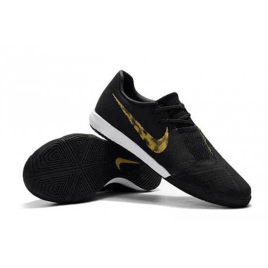 Kopačky Nike Phantom VNM Pro-IC Černá Zlatý