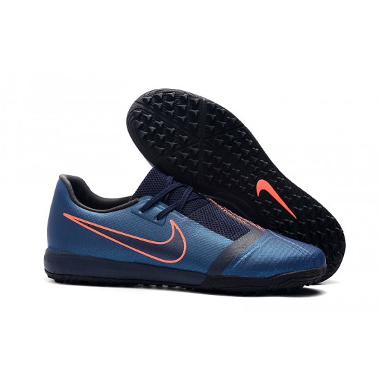 Kopačky Nike Phantom VNM Pro-TF Tmavě modrá Černá