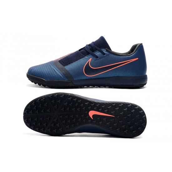 Kopačky Nike Phantom VNM Pro-TF Tmavě modrá Černá