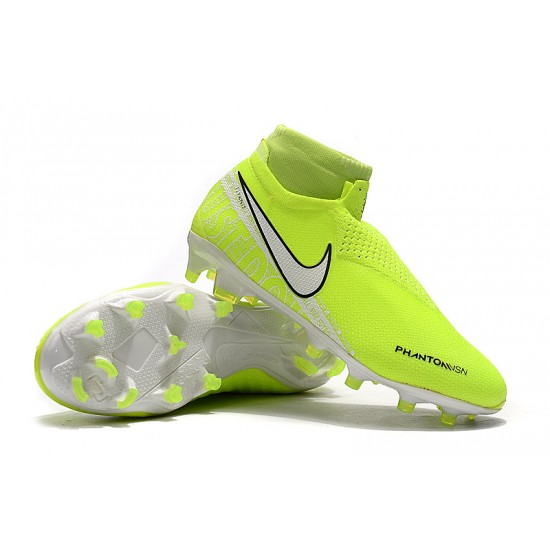 Kopačky Nike Phantom VSN Elite DF FG Bezcenný Neon Zelená Bílý