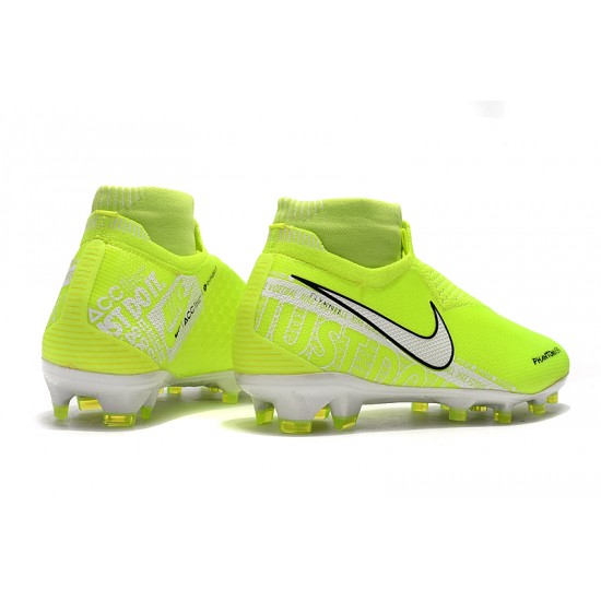 Kopačky Nike Phantom VSN Elite DF FG Bezcenný Neon Zelená Bílý