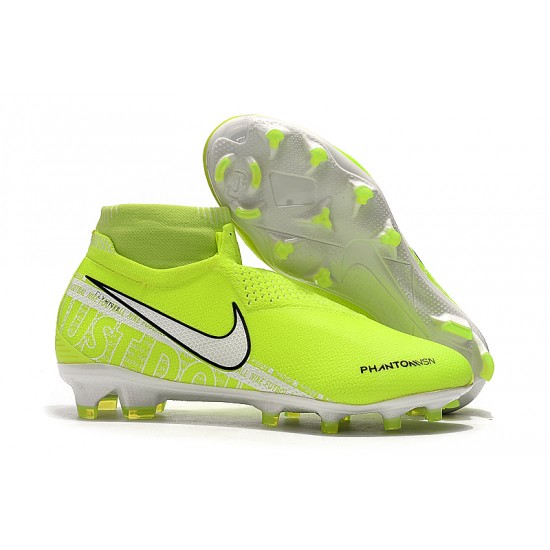 Kopačky Nike Phantom VSN Elite DF FG Bezcenný Neon Zelená Bílý