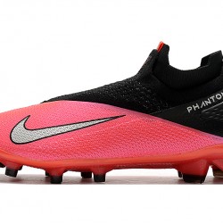 Kopačky Nike Phantom VSN Elite DF FG Bezcenný Růžový Stříbrný Černá