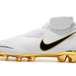 Kopačky Nike Phantom VSN Elite DF FG Bezcenný Bílý Zlatý