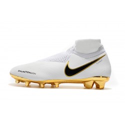 Kopačky Nike Phantom VSN Elite DF FG Bezcenný Bílý Zlatý