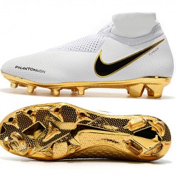 Kopačky Nike Phantom VSN Elite DF FG Bezcenný Bílý Zlatý