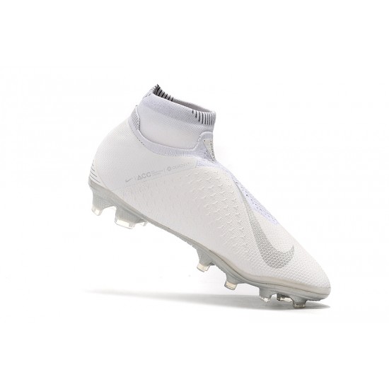 Kopačky Nike Phantom VSN Elite DF FG Bezcenný Bílý Stříbrný