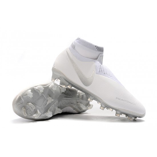 Kopačky Nike Phantom VSN Elite DF FG Bezcenný Bílý Stříbrný