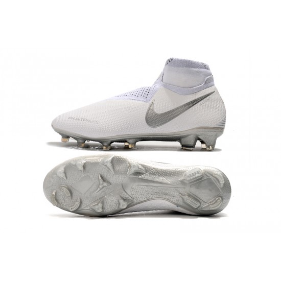 Kopačky Nike Phantom VSN Elite DF FG Bezcenný Bílý Stříbrný