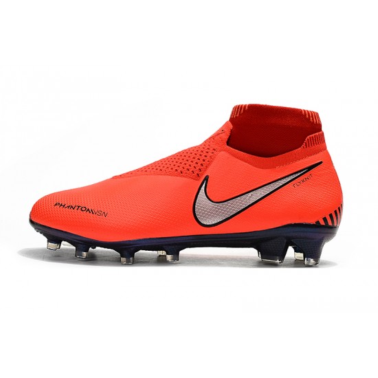 Kopačky Nike Phantom VSN Elite DF FG Bezcennýoranžový Stříbrný