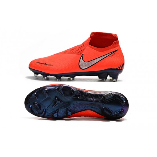 Kopačky Nike Phantom VSN Elite DF FG Bezcennýoranžový Stříbrný