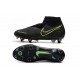 Kopačky Nike Phantom VSN Elite DF SG-Pro Anti Clog Černá Neon  Zelená