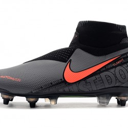 Kopačky Nike Phantom VSN Elite DF SG-Pro Anti Clog Dark Šedá oranžový