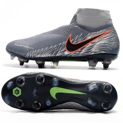 Kopačky Nike Phantom VSN Elite DF SG-Pro Anti Clog Dark Šedá