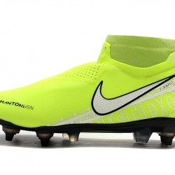 Kopačky Nike Phantom VSN Elite DF SG-Pro Anti Clog Neon Zelená