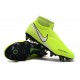 Kopačky Nike Phantom VSN Elite DF SG-Pro Anti Clog Neon Zelená