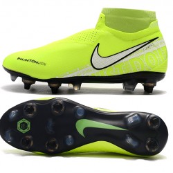 Kopačky Nike Phantom VSN Elite DF SG-Pro Anti Clog Neon Zelená