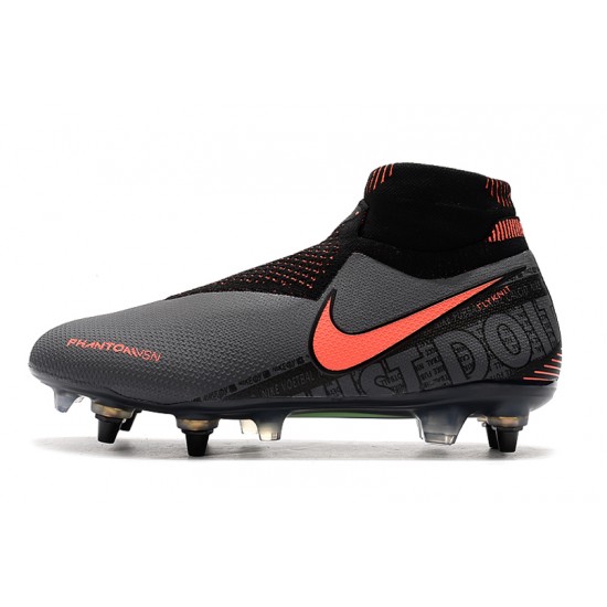 Kopačky Nike Phantom VSN Elite DF SG-Pro Anti Clog Šedá oranžový