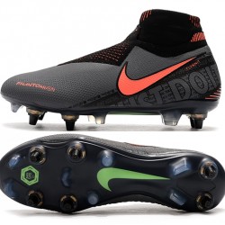 Kopačky Nike Phantom VSN Elite DF SG-Pro Anti Clog Šedá oranžový