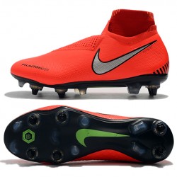 Kopačky Nike Phantom VSN Elite DF SG-Pro Anti Clog oranžový Stříbrný