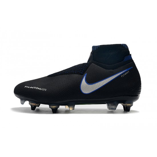 Kopačky Nike Phantom VSN Elite DF SG-Pro Anti Clog Bezcenný Černá Modrý Bílý