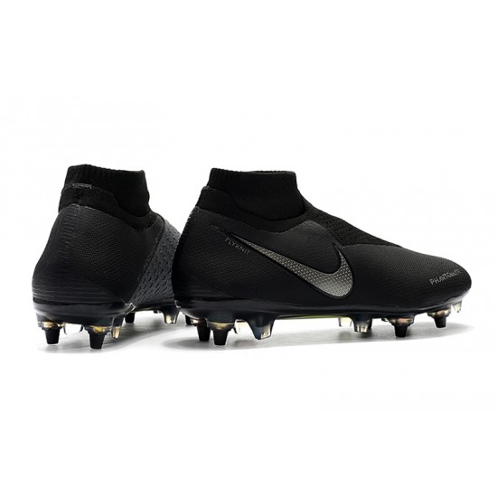 Kopačky Nike Phantom VSN Elite DF SG-Pro Anti Clog Bezcenný Černá Stříbrný