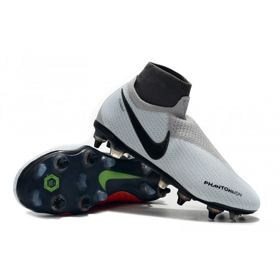 Kopačky Nike Phantom VSN Elite DF SG-Pro Anti Clog Bezcenný Šedá Černá