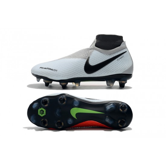 Kopačky Nike Phantom VSN Elite DF SG-Pro Anti Clog Bezcenný Šedá Černá