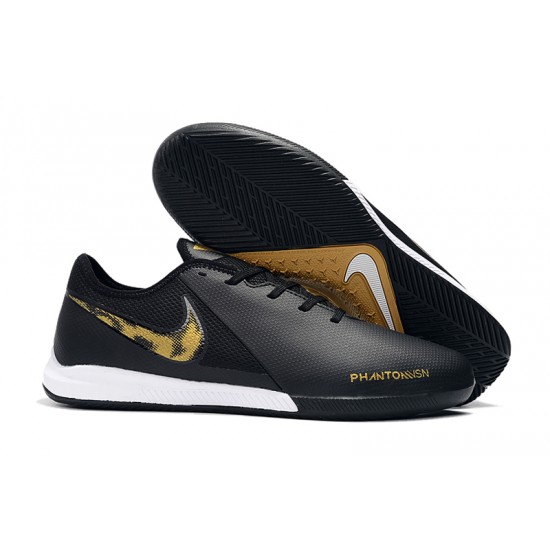 Kopačky Nike Phantom VSN Shadow Academy IC Černá Zlatý