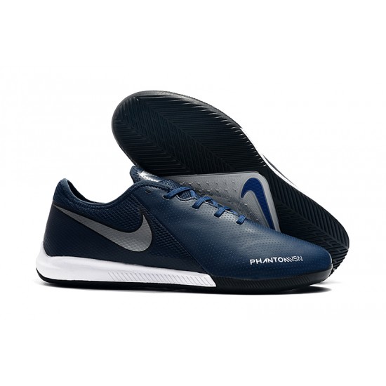 Kopačky Nike Phantom VSN Shadow Academy IC Tmavě modrá Bílý