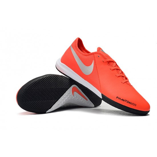 Kopačky Nike Phantom VSN Shadow Academy IC oranžový Stříbrný Bílý