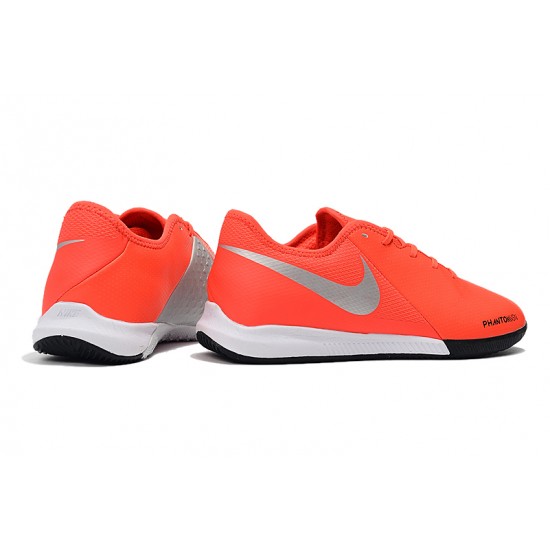 Kopačky Nike Phantom VSN Shadow Academy IC oranžový Stříbrný Bílý