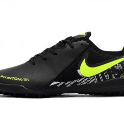 Kopačky Nike Phanton VSN Academy TF Černá Neon Zelená Bílý