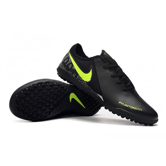 Kopačky Nike Phanton VSN Academy TF Černá Neon Zelená Bílý