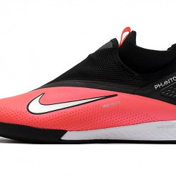 Kopačky Nike React Phantom Vision 2 Pro Dynamic Fit IC Růžový Černá Stříbrný