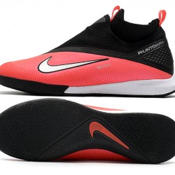 Kopačky Nike React Phantom Vision 2 Pro Dynamic Fit IC Růžový Černá Stříbrný