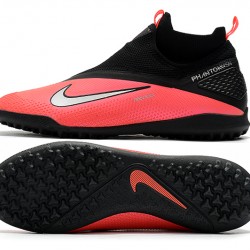 Kopačky Nike React Phantom Vision 2 Pro Dynamic Fit TF Růžový Černá Stříbrný