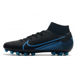 Kopačky Nike Superfly VII Academy CR7 AG Černá Modrý