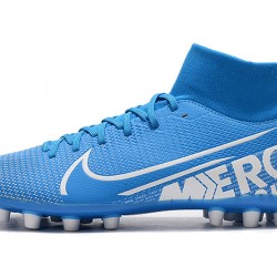 Kopačky Nike Superfly VII Academy CR7 AG Modrý