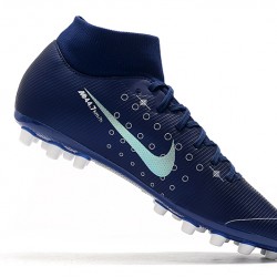 Kopačky Nike Superfly VII Academy CR7 AG Tmavě modrá