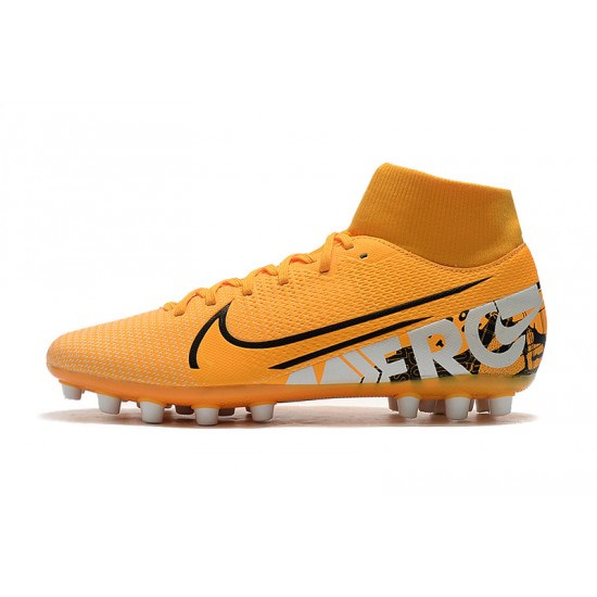 Kopačky Nike Superfly VII Academy CR7 AG oranžový