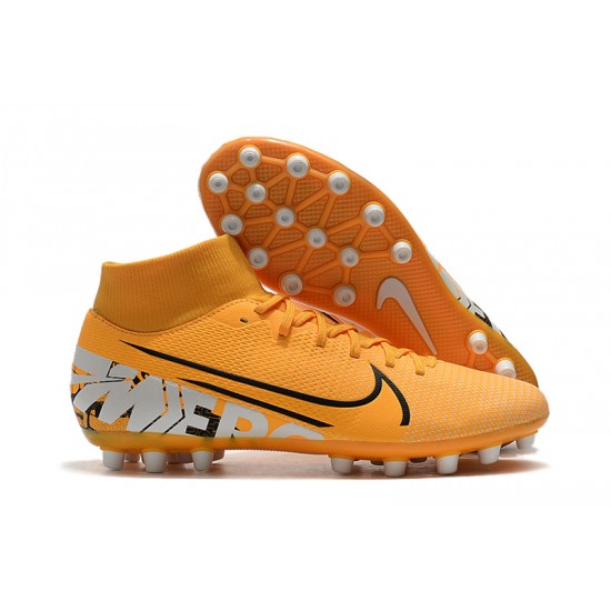 Kopačky Nike Superfly VII Academy CR7 AG oranžový