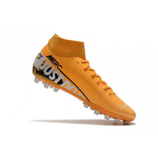 Kopačky Nike Superfly VII Academy CR7 AG oranžový