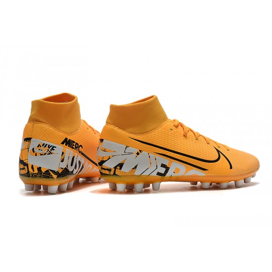 Kopačky Nike Superfly VII Academy CR7 AG oranžový