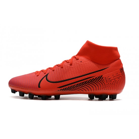 Kopačky Nike Superfly VII Academy CR7 AG Červené