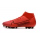 Kopačky Nike Superfly VII Academy CR7 AG Červené