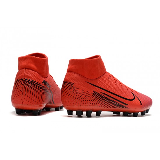 Kopačky Nike Superfly VII Academy CR7 AG Červené