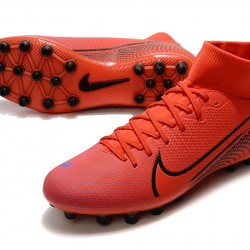 Kopačky Nike Superfly VII Academy CR7 AG Červené