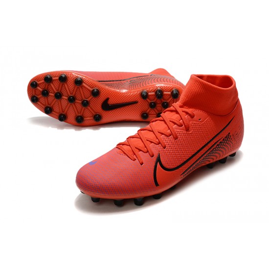 Kopačky Nike Superfly VII Academy CR7 AG Červené