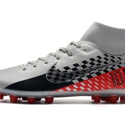 Kopačky Nike Superfly VII Academy CR7 AG Stříbrný